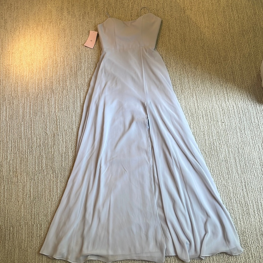 Jenny Yoo Collection | Size 4 | Blue Full-Length Dress